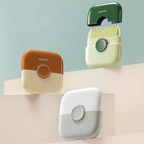 Anbei Hair Split End Trimmer, Split Ends Hair Trimmer, Hair Cutting Tools, 2 in 1 Hair Razor Cutting Comb Tools,Hair Clippers for Women (Grey)