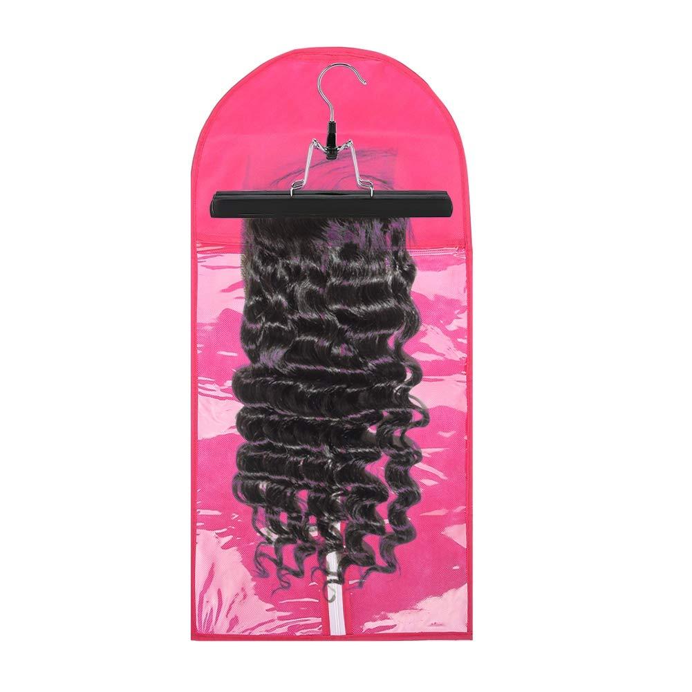 OPPWONG OPPWONG Wig Hanger, Wig Storage Bags Wig Bags Wig Organization Storage Case for Home Use (With hanger)