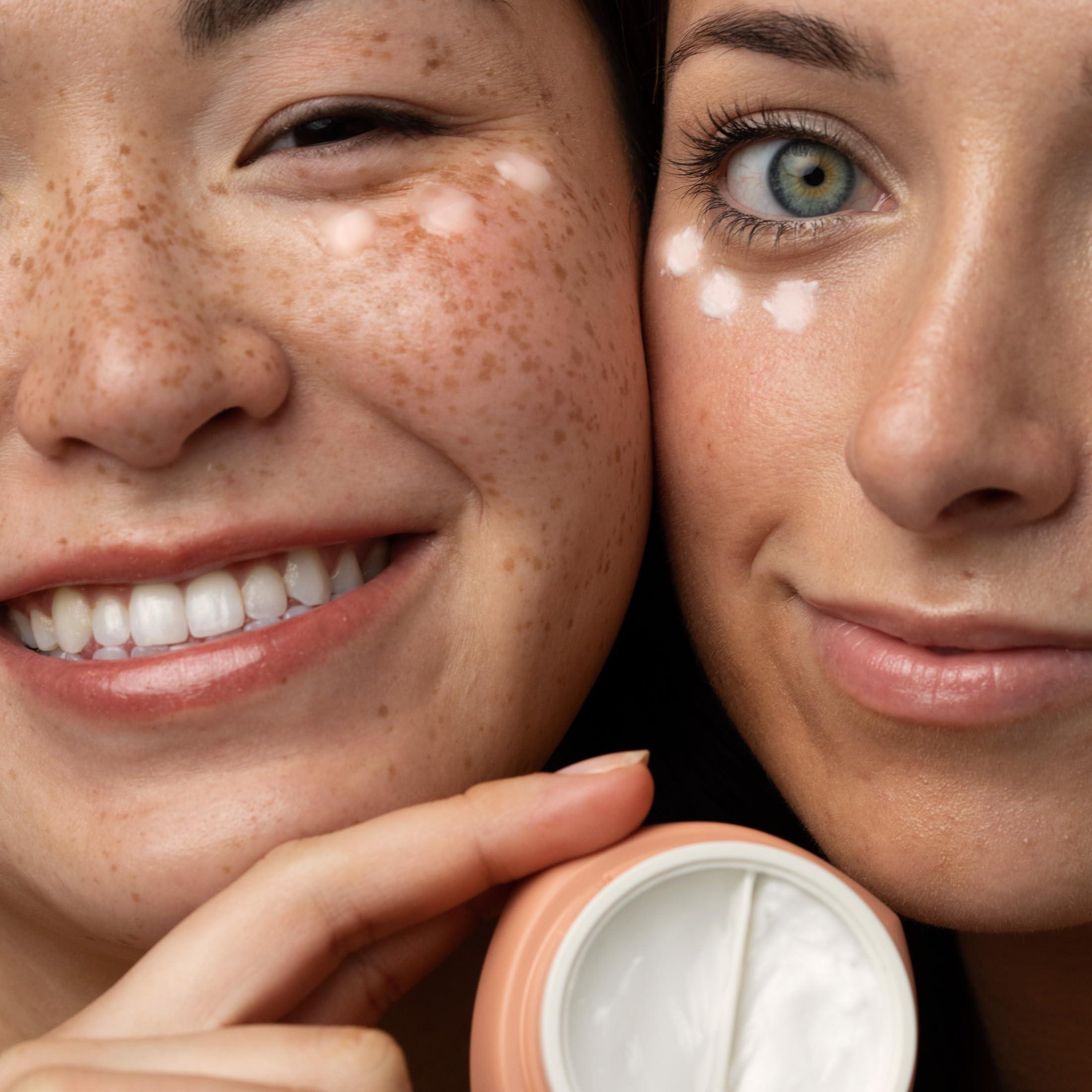 ITK Skincare ITK Skincare Day +Night Undereye Cream Duo -AM Day Cream With Vitamin C + Caffeine To Depuff Under Eyes + Brighten Skin- PM Night Cream With Ceramides+ Ginger Root Extract For Anti Aging Deep Moisture