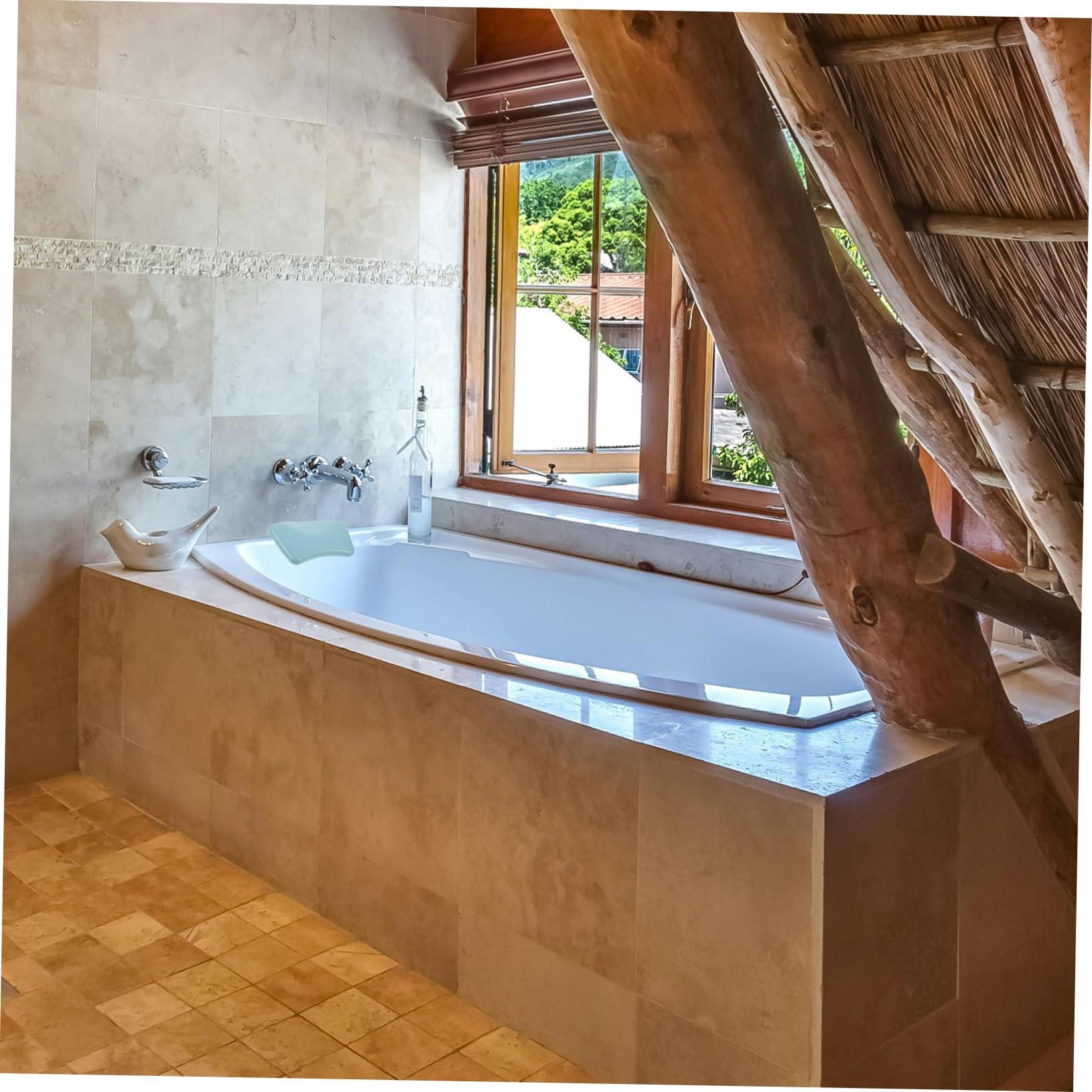 minkissy minkissy 4pcs Bathtub Pillow Bath Pillow Neck Bathroom Soaking Tub Pillow Bath Pillows for Tub Head Rest Pillow Bathroom Pillow Bathtub Neck Pillow Soaking Tub Pillows Bath Tub Head Pillow