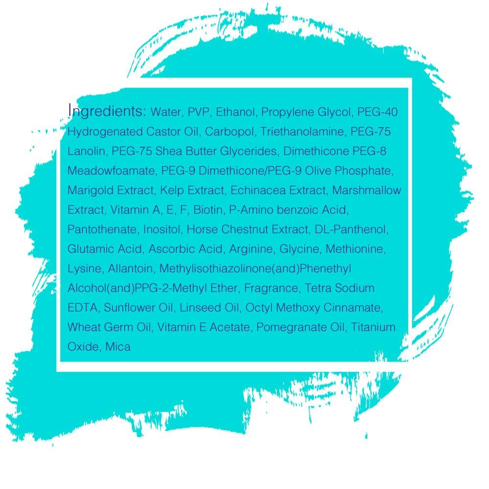 Healium Hair Downtown Gel by Healium Hair 4.67 oz - Color Lock Sunscreen Shield Humidity Control Silk Shine Enhancing Technology – Flexible Hold Product for Men, Women, Curly, Frizzy, Fine, Thin Textures