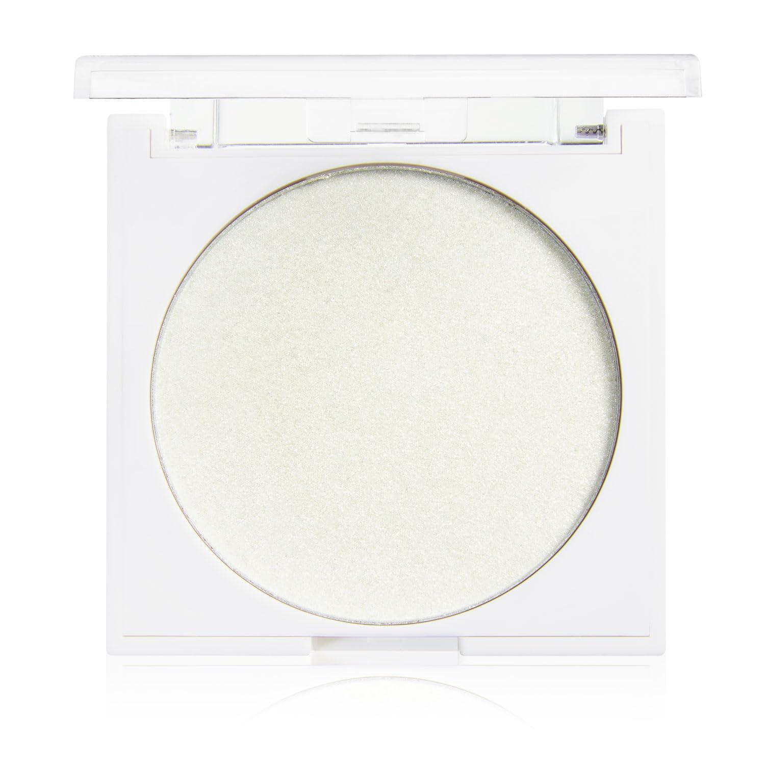 Lottie London Lottie London Diamond Bounce Highlighter in Frosted, Ultra-fine Gel-powder Highlighter with Silver Shimmer for an Icy Iridescent Highlight