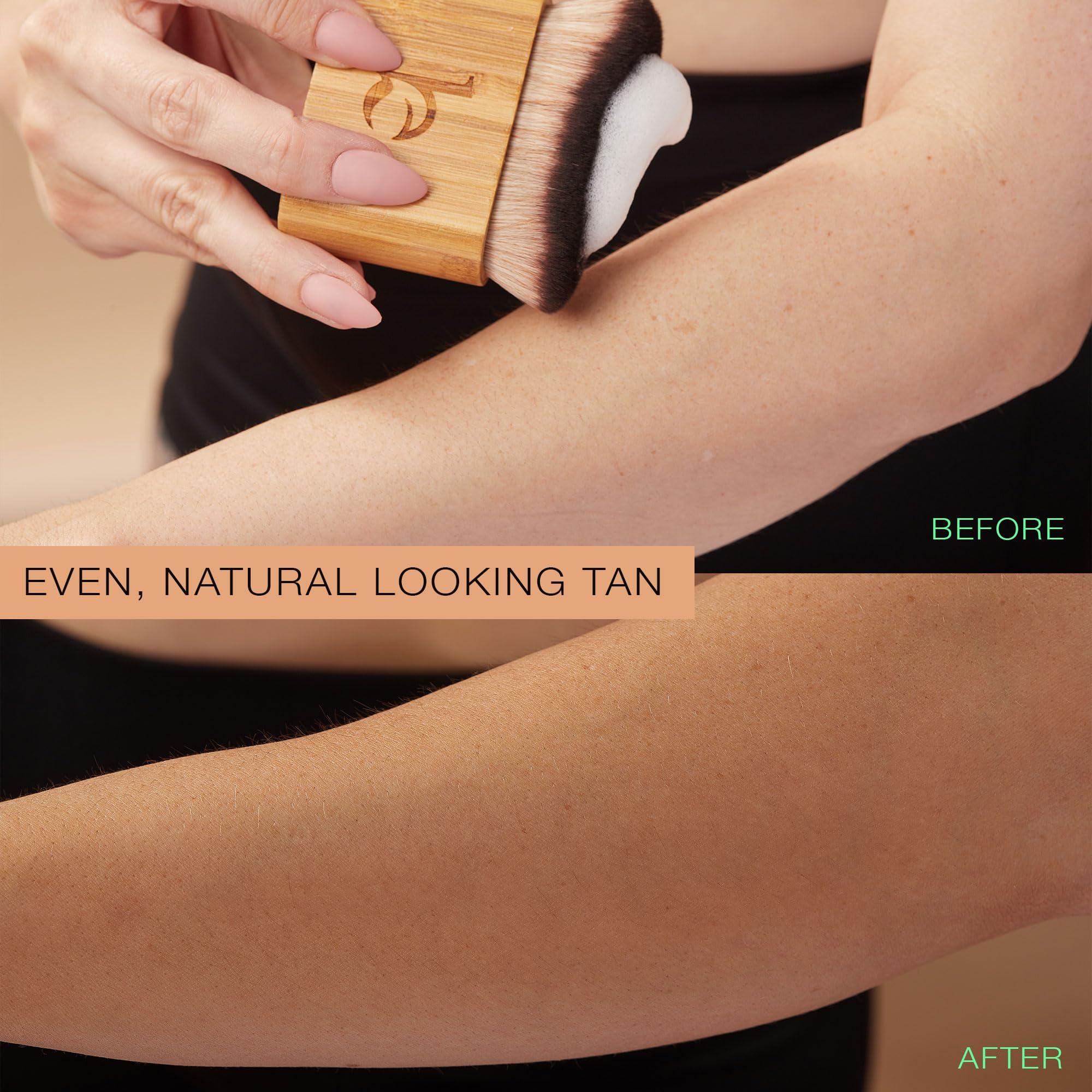 Beauty by Earth Self Tanner Tanning Mousse - Ultra Dark Self Tanner Mousse USA Made with Natural & Organic Ingredients, Self Tanning Foam for Fake Tan or Self Tan Foam, Sunless Self Tanners Best Sellers