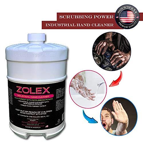 Zolex Zolex Citrus Hand Cleaner with Scrubbing Power 4 x 1 Gallon & Free Dispenser