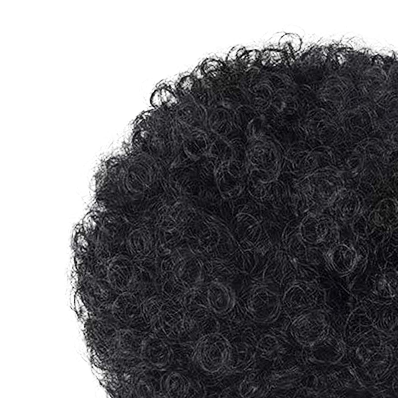 Almencla Almencla Elegant Afro Hair Updo for Special Occasions, 15cm, Black