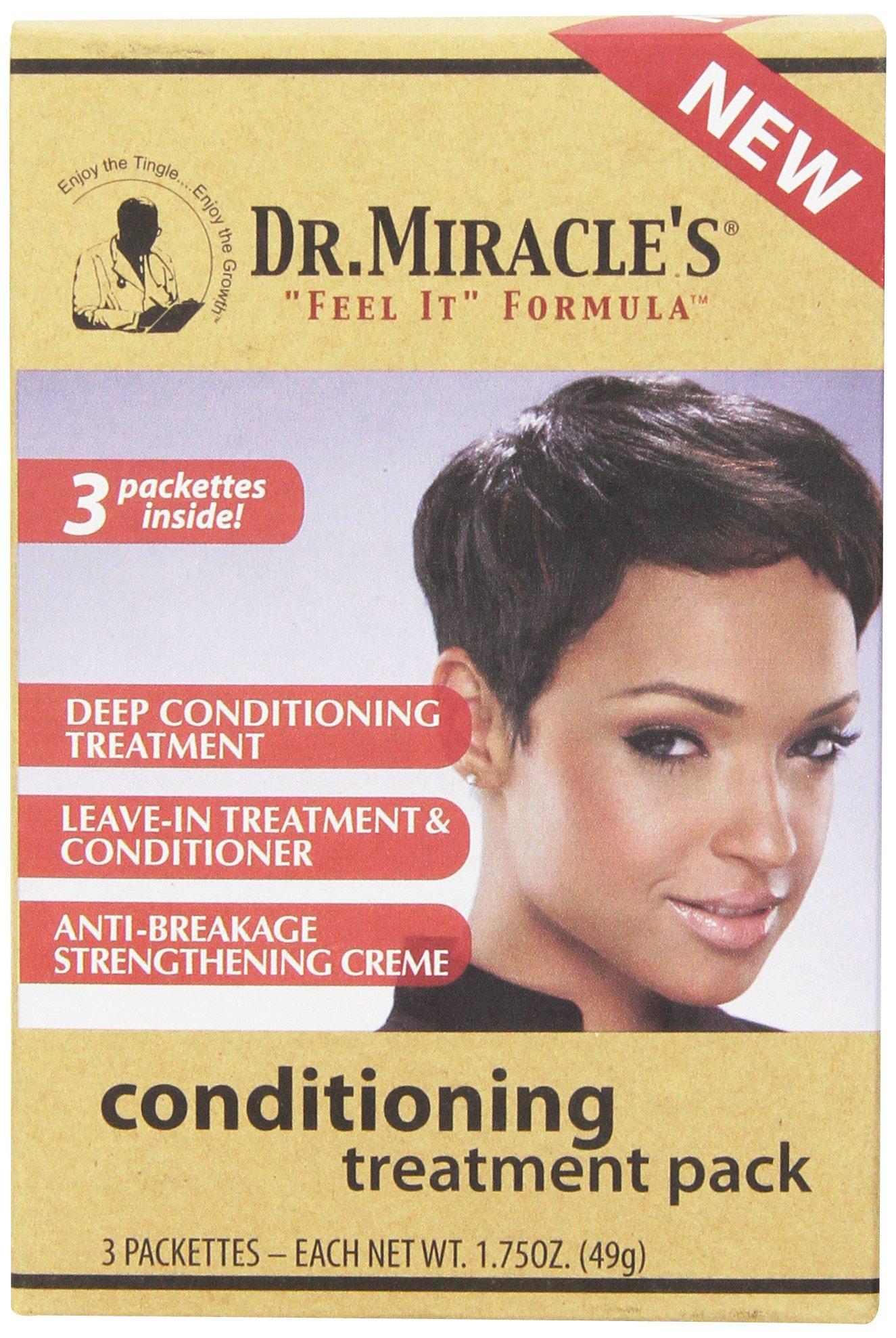 Dr. Miracle's Dr. Miracle's Deep Conditioning Treatment Pack, 1.75 Ounce, 871240
