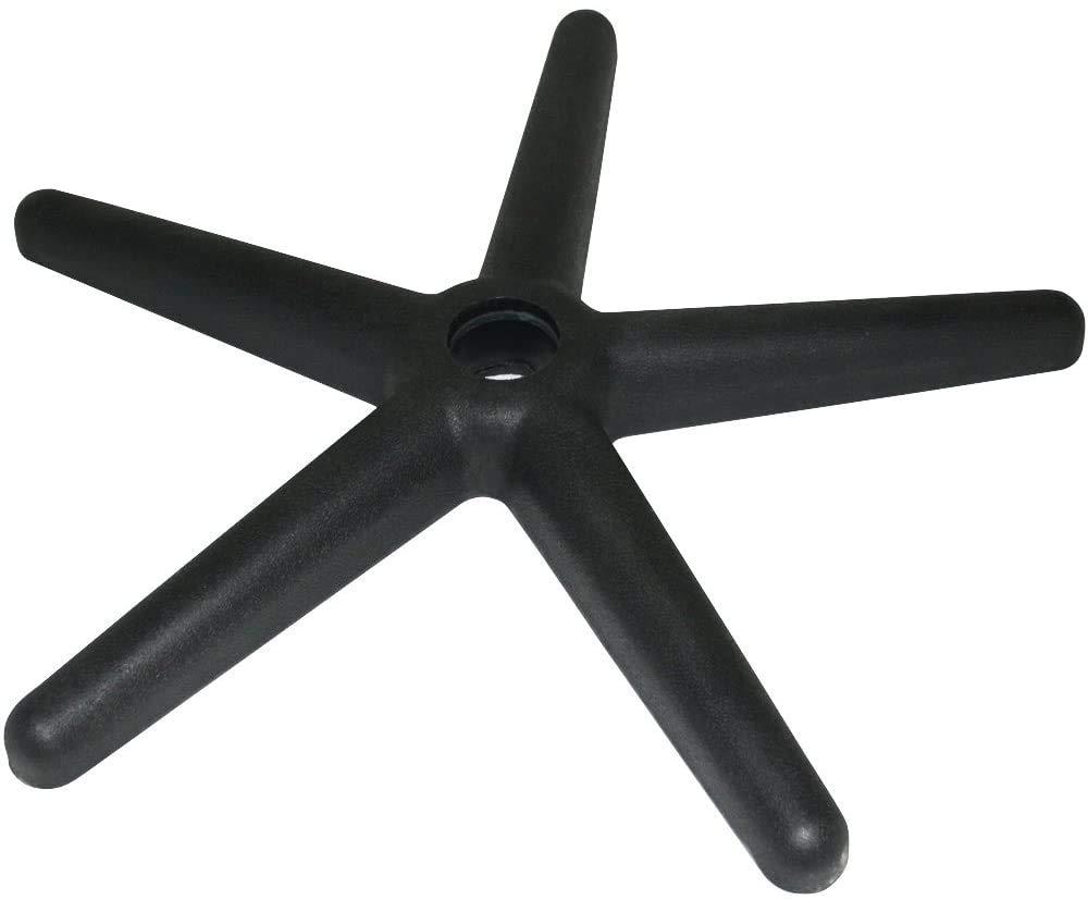 Master Massage MT Massage Pneumatic Rolling Stool with Backrest, Modern Swivel Massage Stool with Pu Leather, Height Adjustable Salon Stool Chair, SPA/Tattoo/Beauty/Office/Shop/Home Stool with Wheels-Black