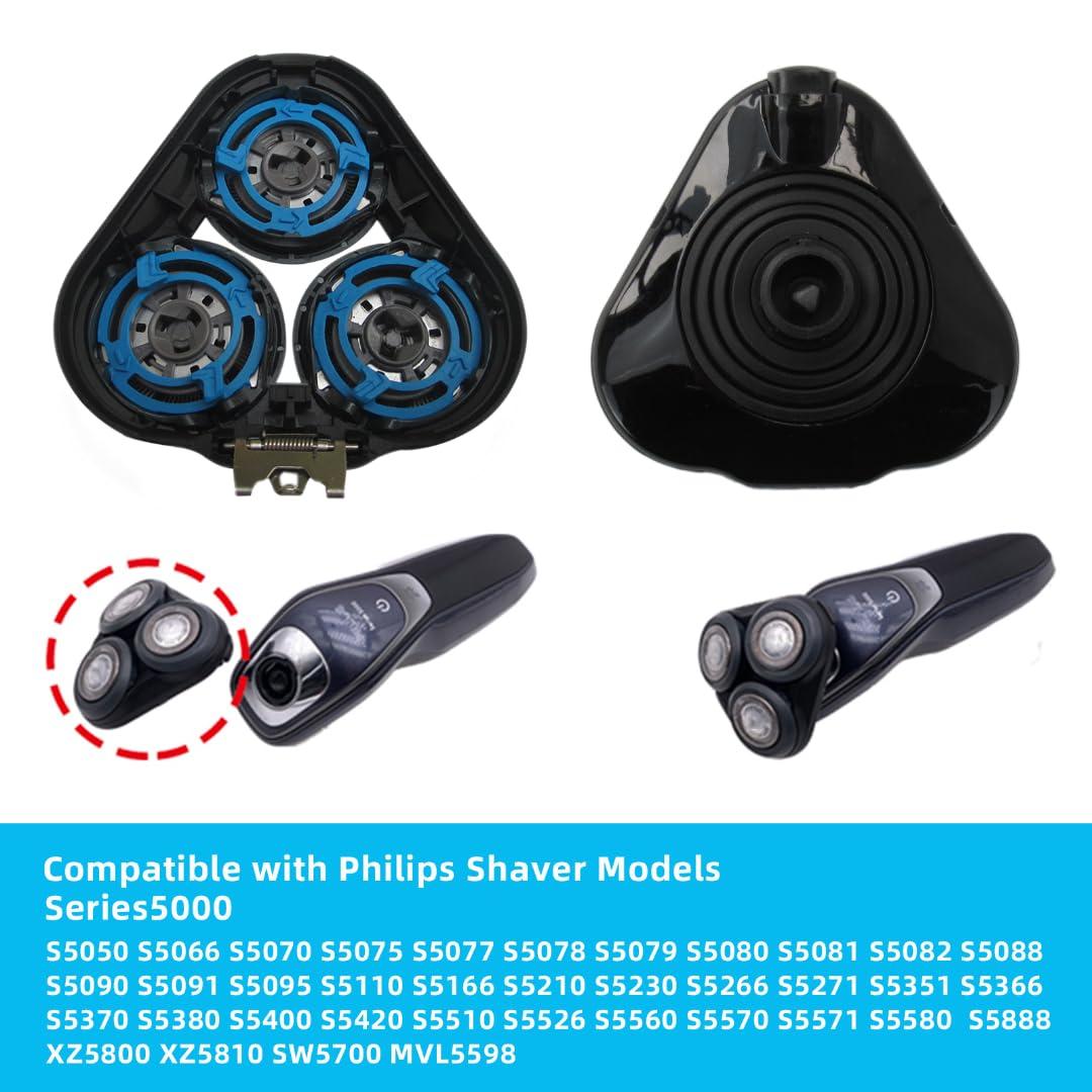 INGQI 2023 New SH30 Replacement Heads for Philips Norelco XA525 YS523 YS524 YS526 YS527 YS534 YS536 YQ300 YQ306 YQ308 YQ318