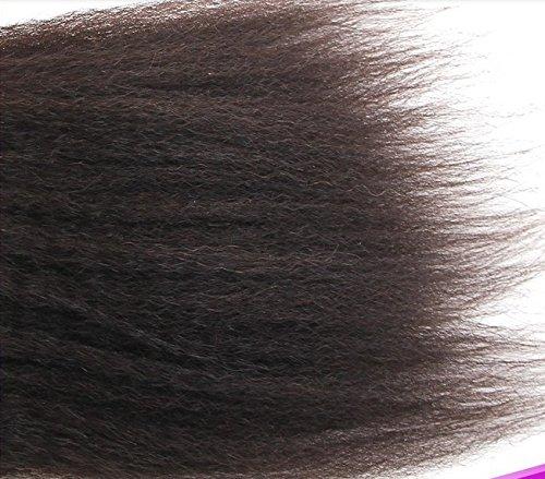 Junhair Junhair 5A Mongolian Virgin Human Hair Weave Kinky Straight 3pcs/lot 300gram Natural Colour