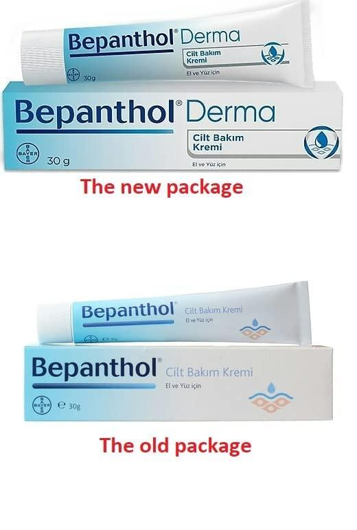 Bayer Kimya Bepanthol Derma Skin Moisterizer 30 Grams (Bepanthen Moisturizing Cream)