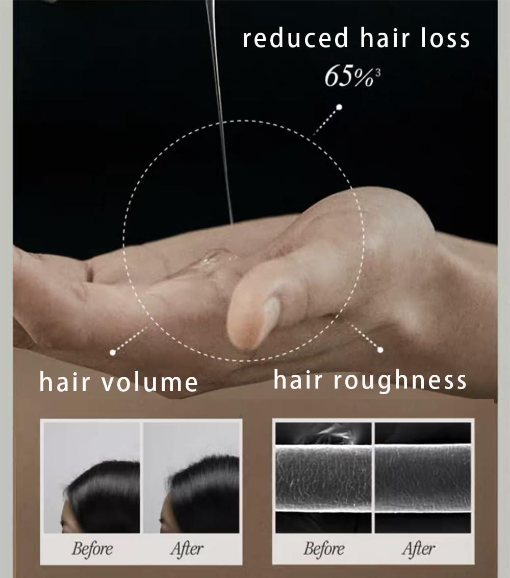 LIFULAN LIFULAN Curl Hair Cream, Curl Defining Styling Lotion, 300ml Defining Styling Gel for Thick, Hydrating Styling Cream Moisture Styling Elastin Conditioner for Curly Hair (1PCS)