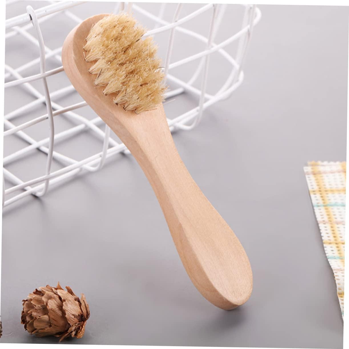 IWOWHERO IWOWHERO 5pcs Face Brush Face Scrubber Facial Tools Skin Care Tools Cleaning Tools Pore Cleaner Female Facial Brush Manual Facial Brush Face Cleansing Tool Handhold Facial Brush Hemu