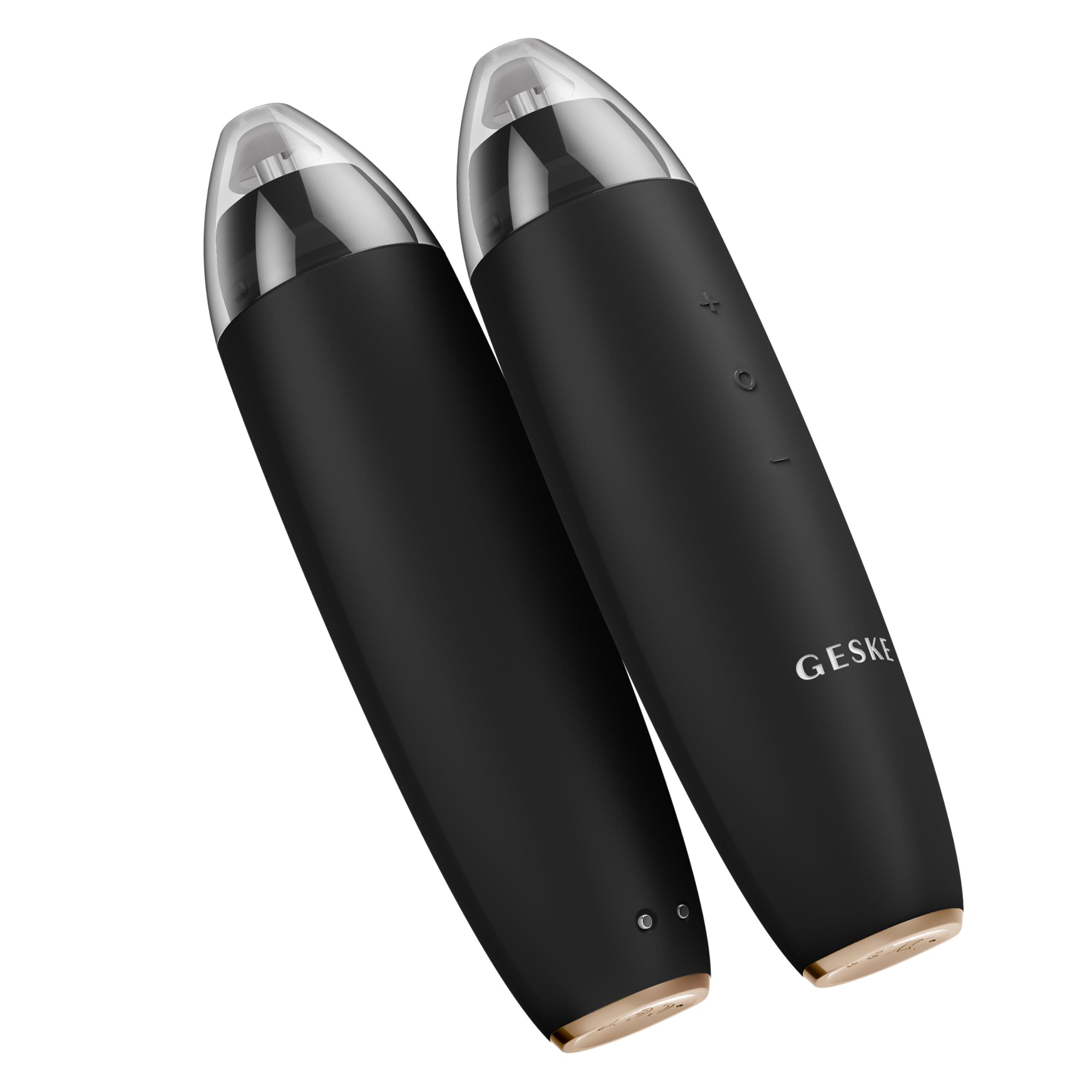 GESKE GESKE SmartAppGuided MicroDermabrasion Blackhead Remover | 7 in 1 | Blackhead Remover | Electric Pore Cleaner | Innovative Vacuum Cup | Beauty Tool | Skin Cleansing Device | Skincare Device