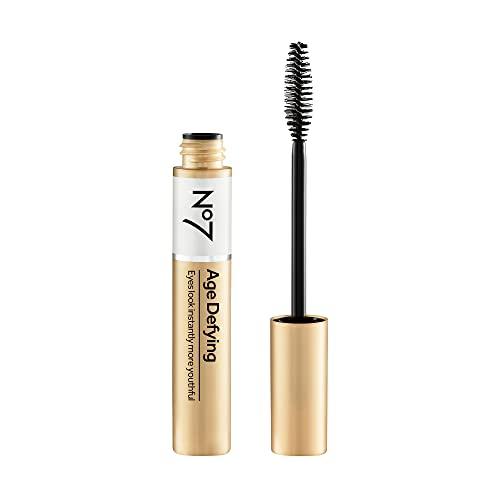 No7 No7 Age Defying Eye Mascara - All-in-One Eyelash Mascara for Enhanced Length, Curling & Volumizing Eyelashes - Smudge & Clump Free Eye Makeup for Women (7ml)