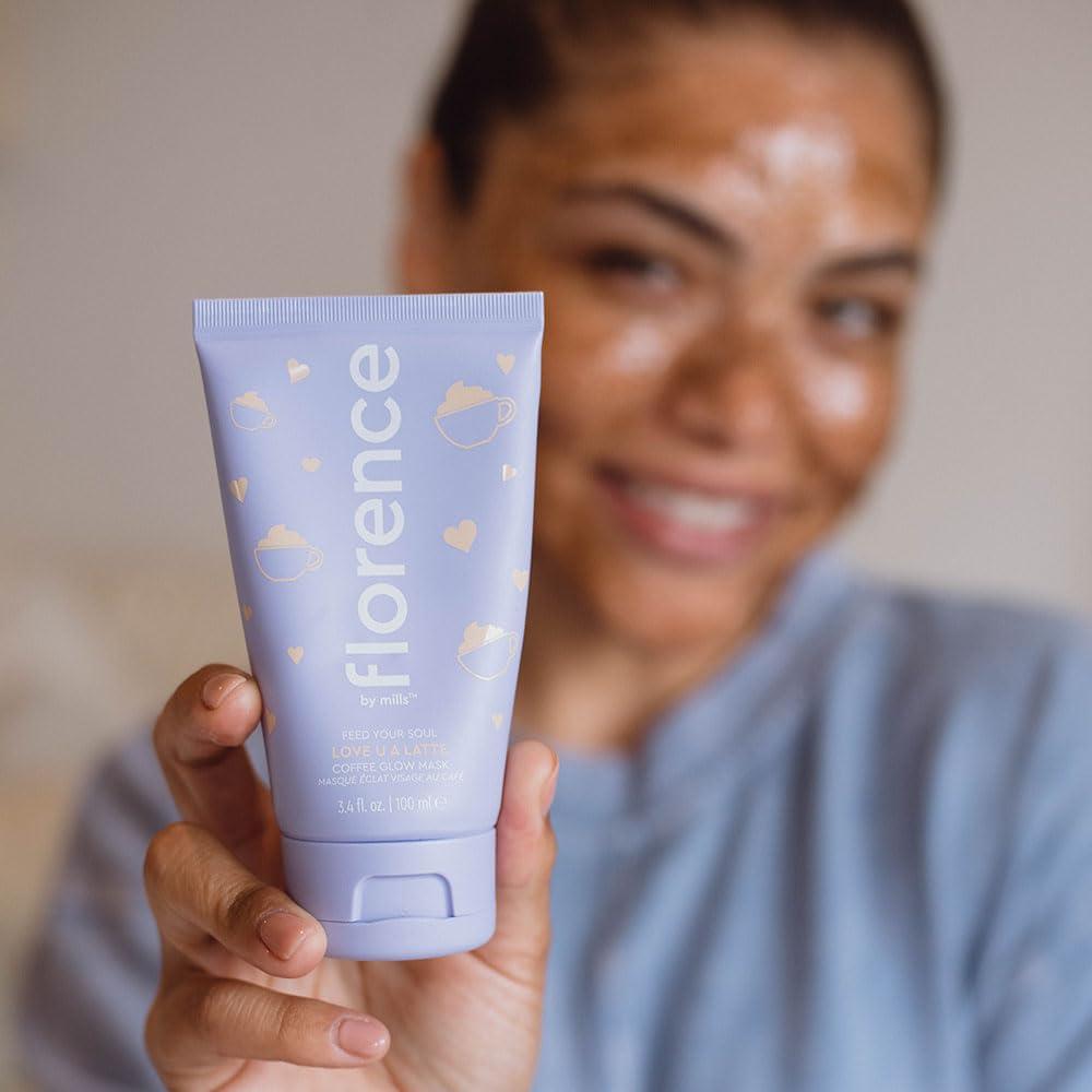 florence by mills florence by mills Feed Your Soul Love U A Latte Coffee Glow Face Mask, 3.4 fl oz/ 100mL