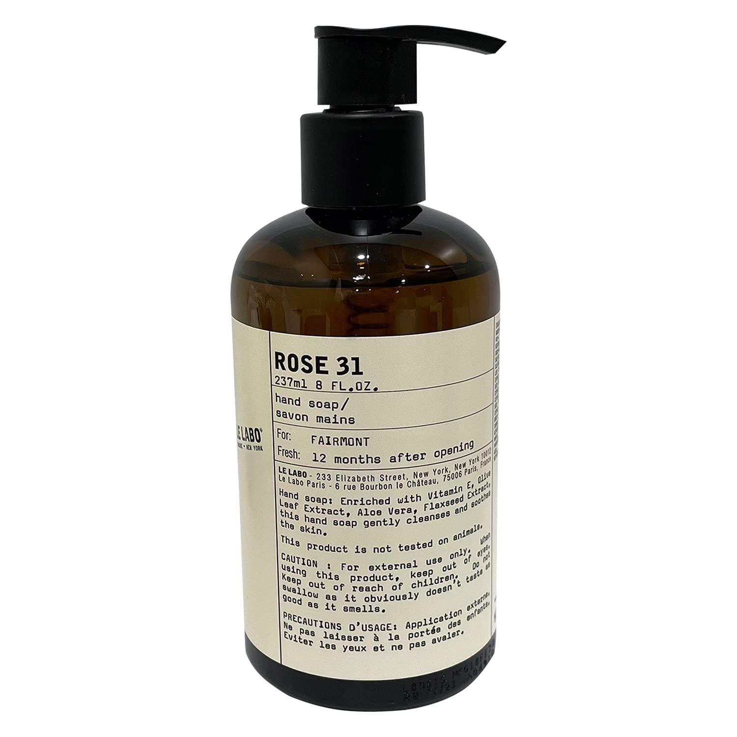 Le Labo Le Labo Rose 31 Luxury Hand Soap 8 oz Hand Wash