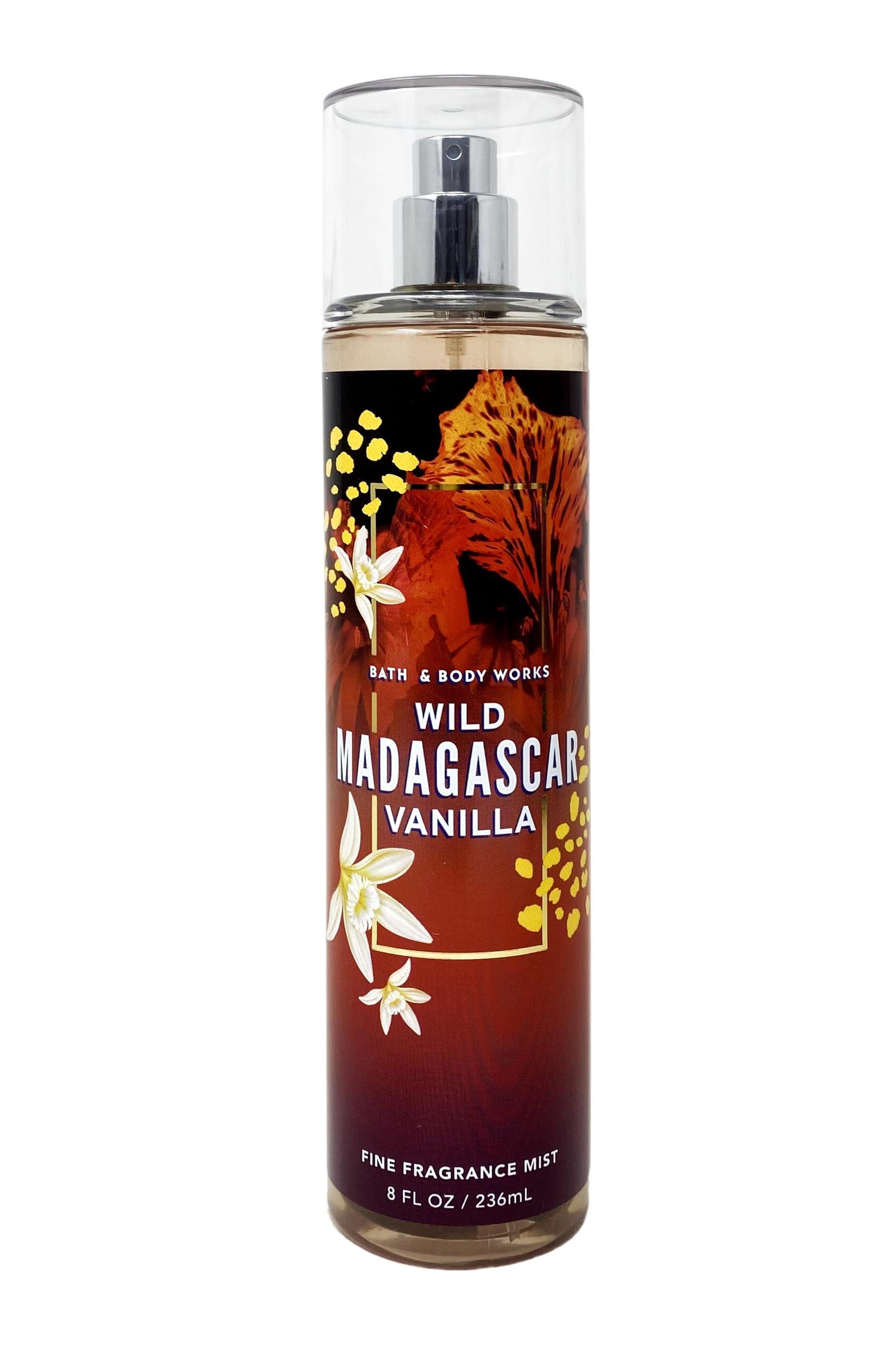 Bath and Body Work Generic Bath and Body Work WILD MADAGASCAR VANILLA Fragrance Mist and Body Cream Bundle - Full Size