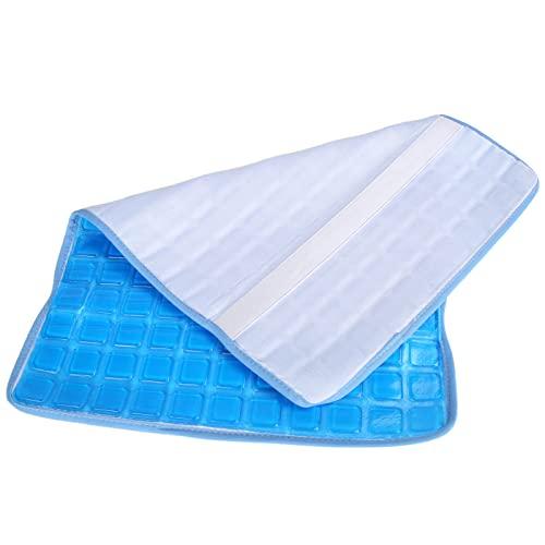 Dioche Gel Pillow Cooling Mat Cooling Gel Pad for Bed Pillow Summer Cushion Soft Flexible Foldable Pillow Mat for Sleeping