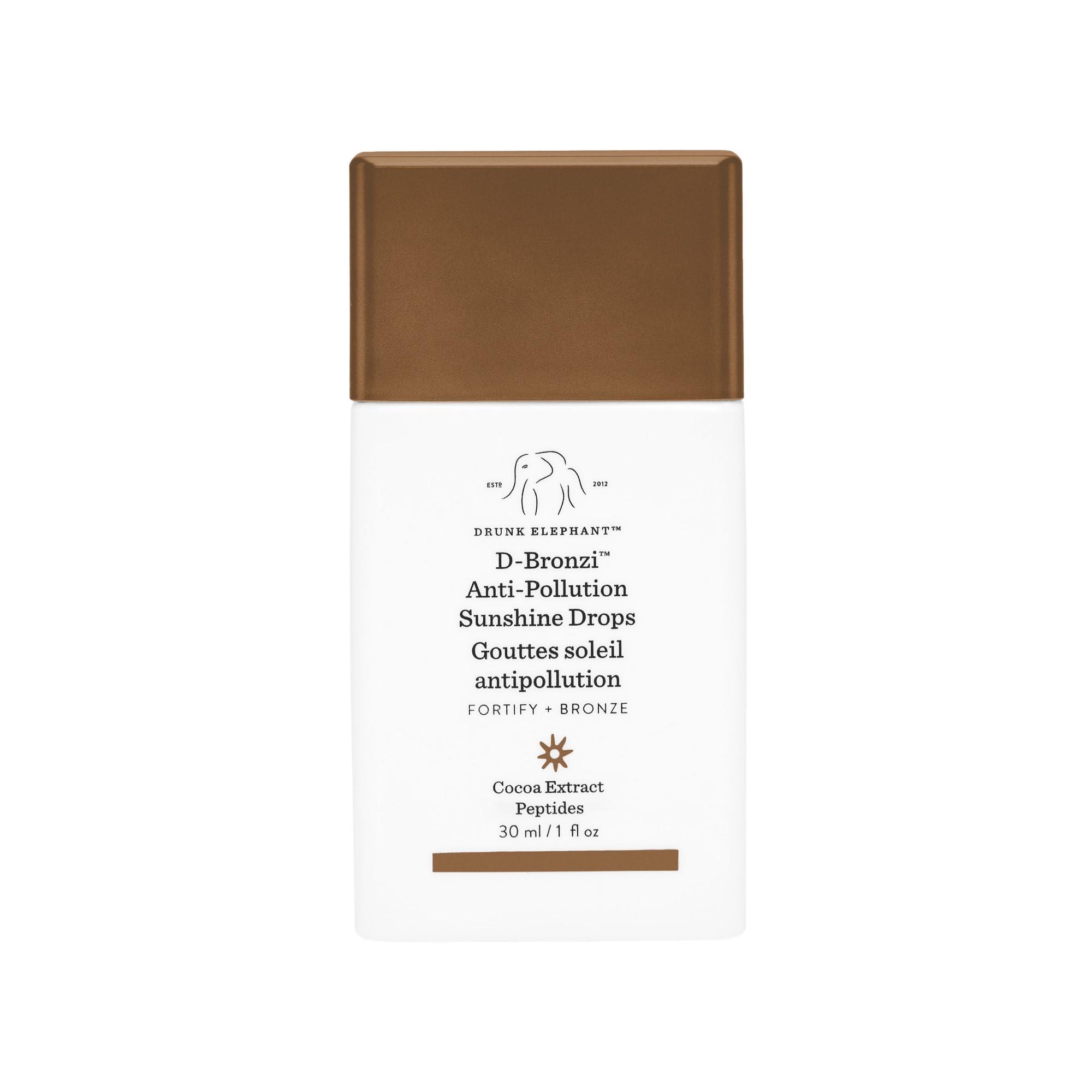 Drunk Elephant Drunk Elephant D-Bronzi Sunshine Drops - 30 ml/1 fl oz - Bronzing Color Serum Drops - Clean Clinical Skincare - Cruelty-Free - Dermatologist-Tested - Free of Essential Oils, Silicones, and Fragrance