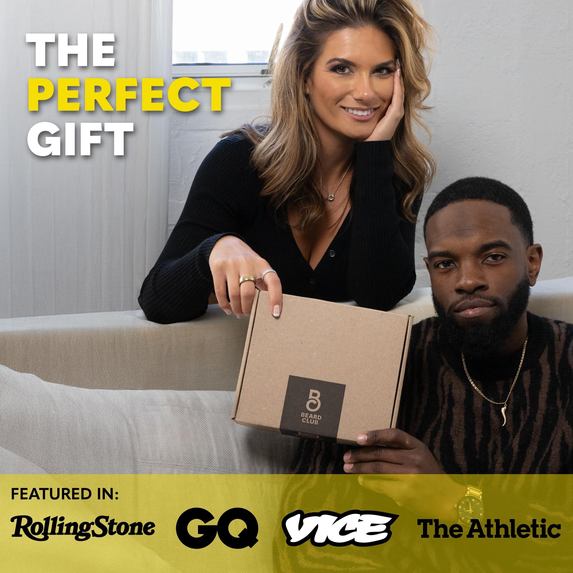 The Beard Club The Beard Club Beard Oil for Men - 2oz Classic Sandalwood Natural Beard Oil with Castor & Amber Oils - Beard & Mustache Conditioner - Hydrates, Softens & Soothes Dry Skin - Strengthens Hair Follicles