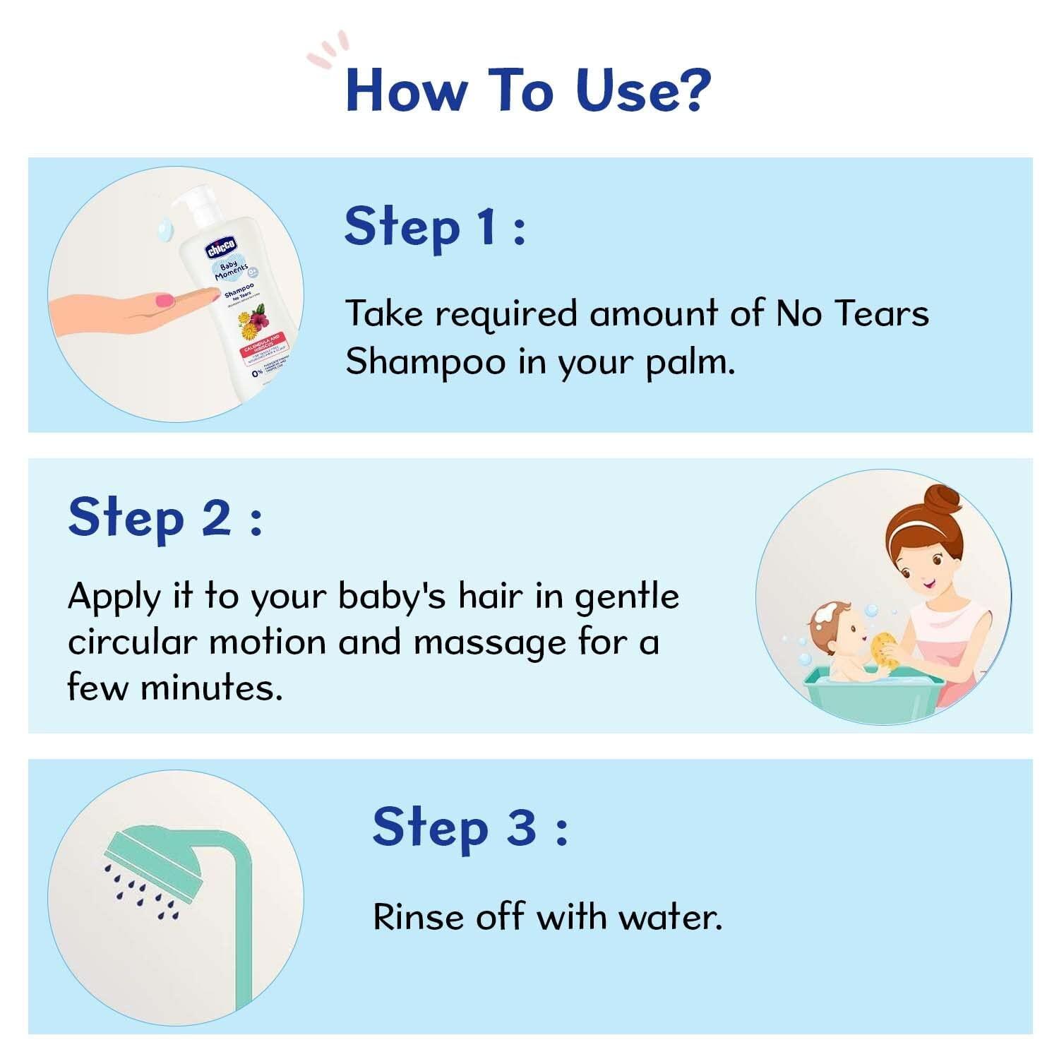 BEAUTY BRATS BEAUTY BRATS Chicco Baby Moments Shampoo for Babies, 200 ml, Calendula & Hibiscus, No Tears, Soft & Smooth Hair