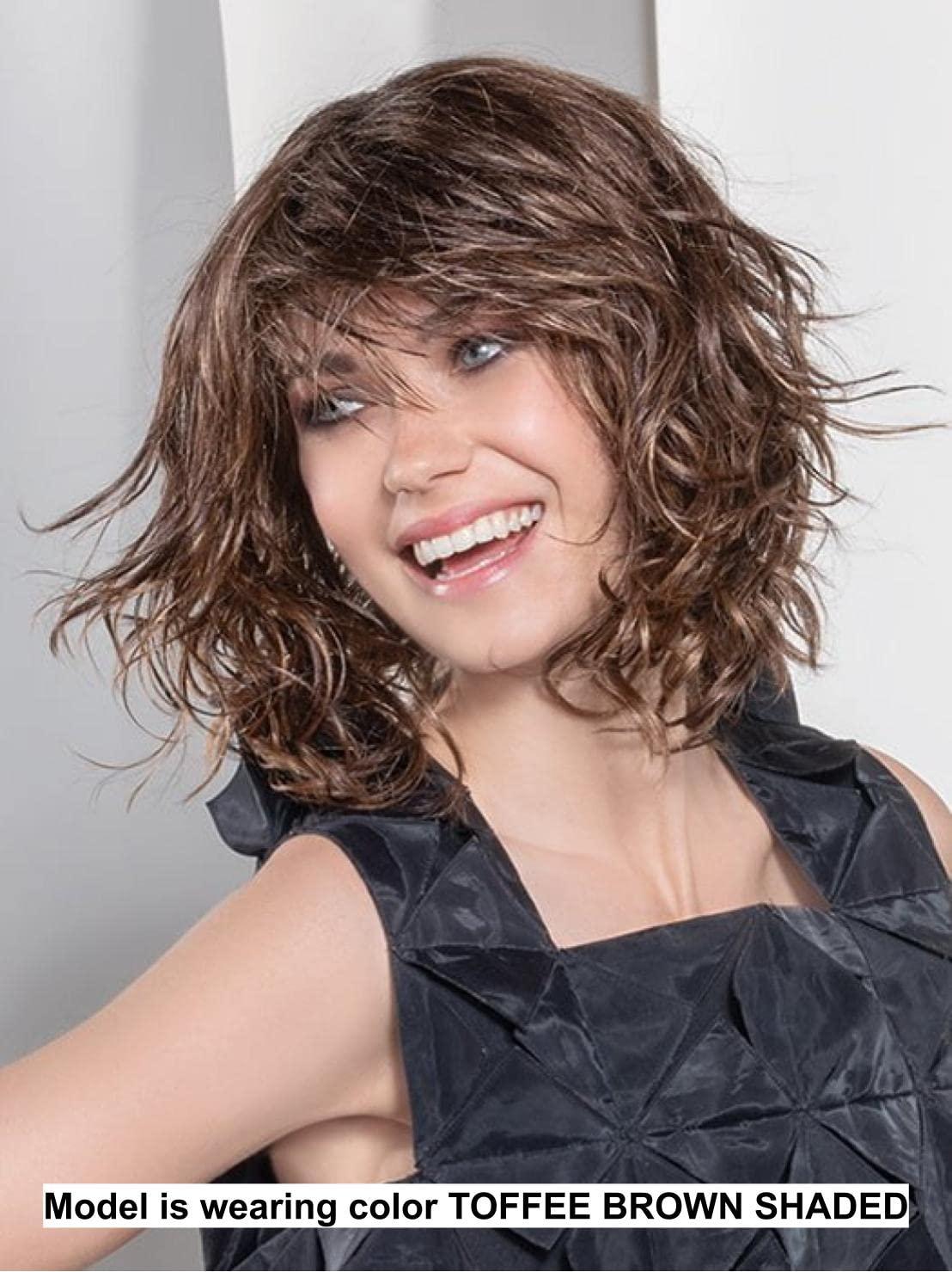 Ellen Wille Bundle - 2 Items: Perla Petite/Average Wig by Ellen Wille, Christy\'s Wigs Q & A Booklet - Color: BEIGE-PASTEL-SHADED