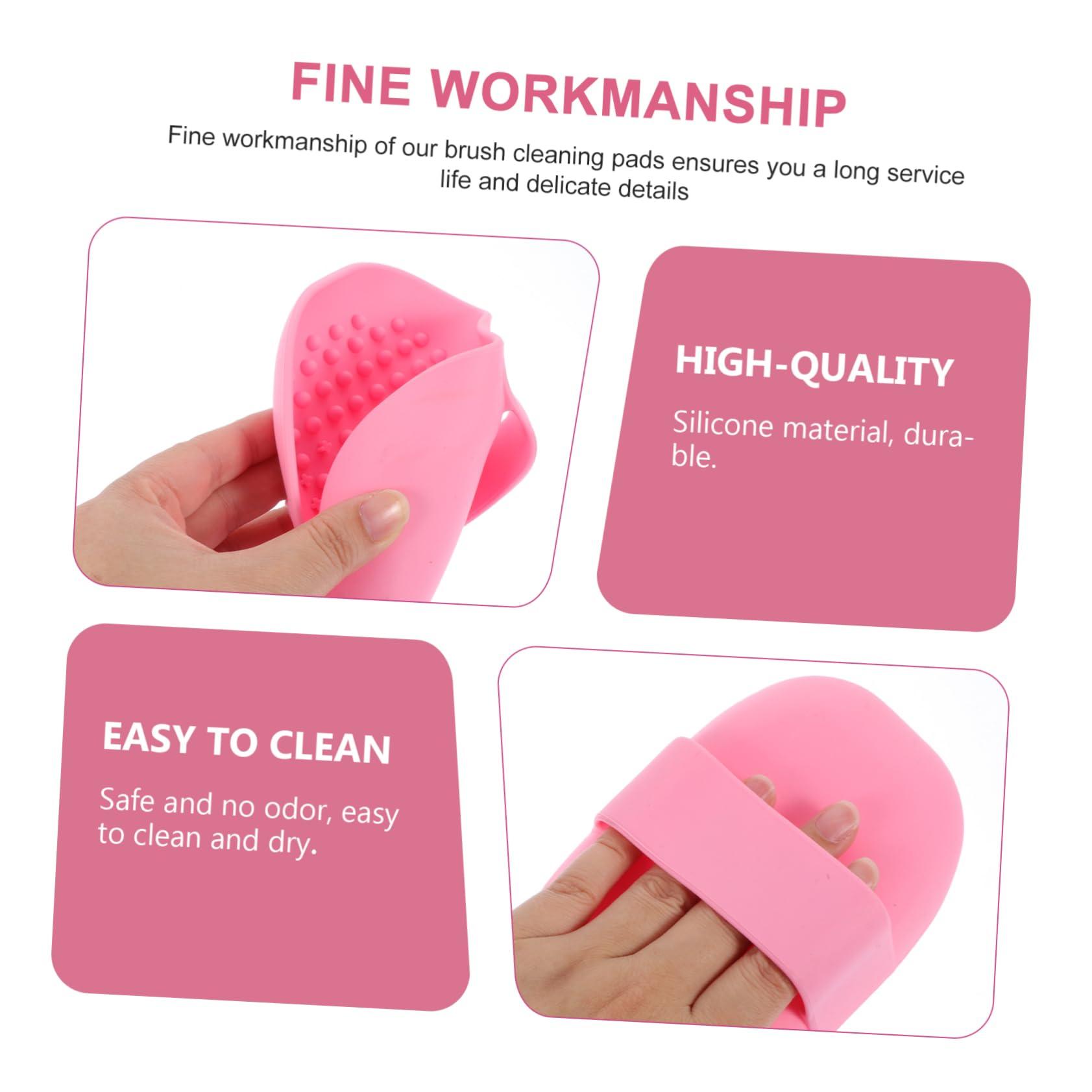 Beatifufu Beatifufu Makeup Brush Cleaning Pads Brush Rinsing Mats for Easy Makeup Brush Cleaner Soft and Durable Brush Washing Mat