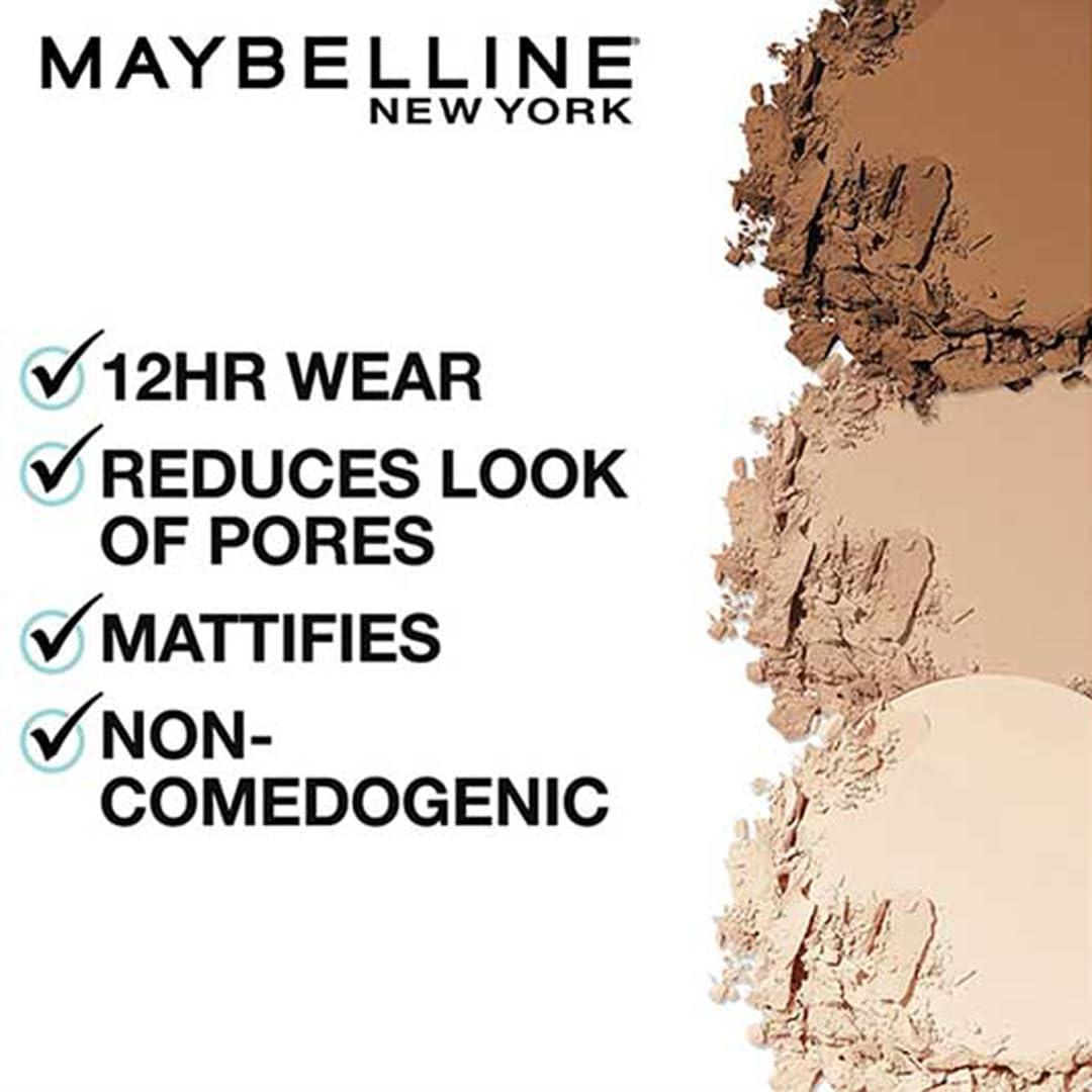 MAYBELLINE Maybelline Fit Me Matte + Poreless Pressed Face Powder Classic Ivory 1 Count & Fit Me Blush Nude 1 Count Bundle