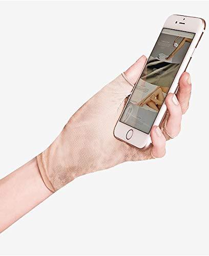 iluminage Skin Rejuvenating Gloves For Hand Wrinkle & Age Spots Reduction w/Copper Technology - (X-Small/Small)
