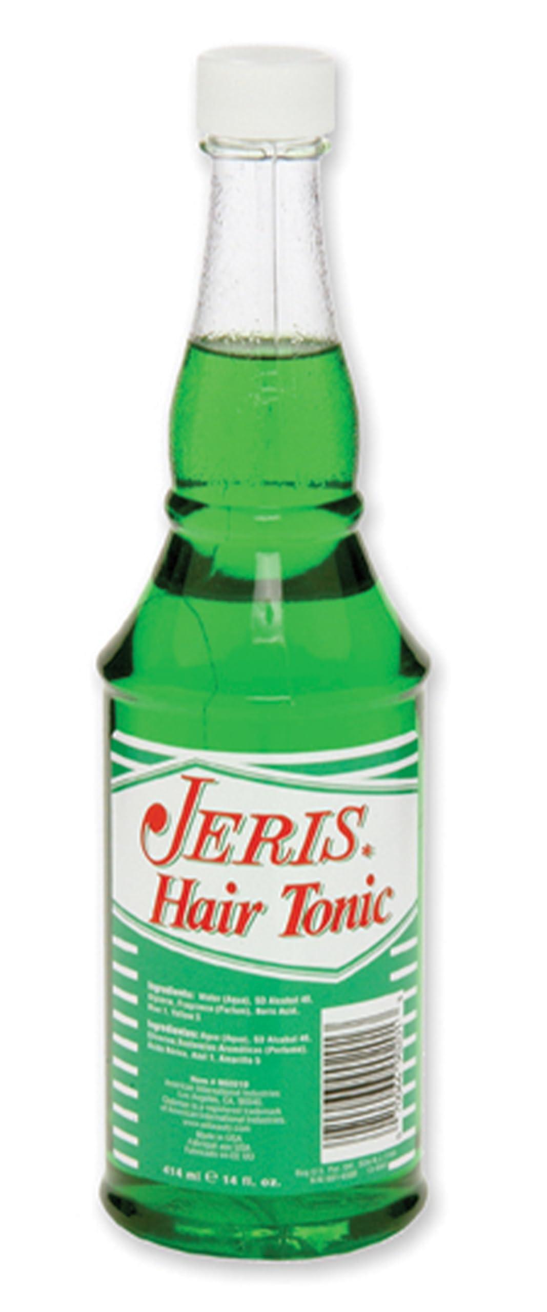Clubman Jeris Hair Tonic Professional Size, Men\'s Revitalizing Classic Grooming Treatment, 14 fl oz, 1-pack