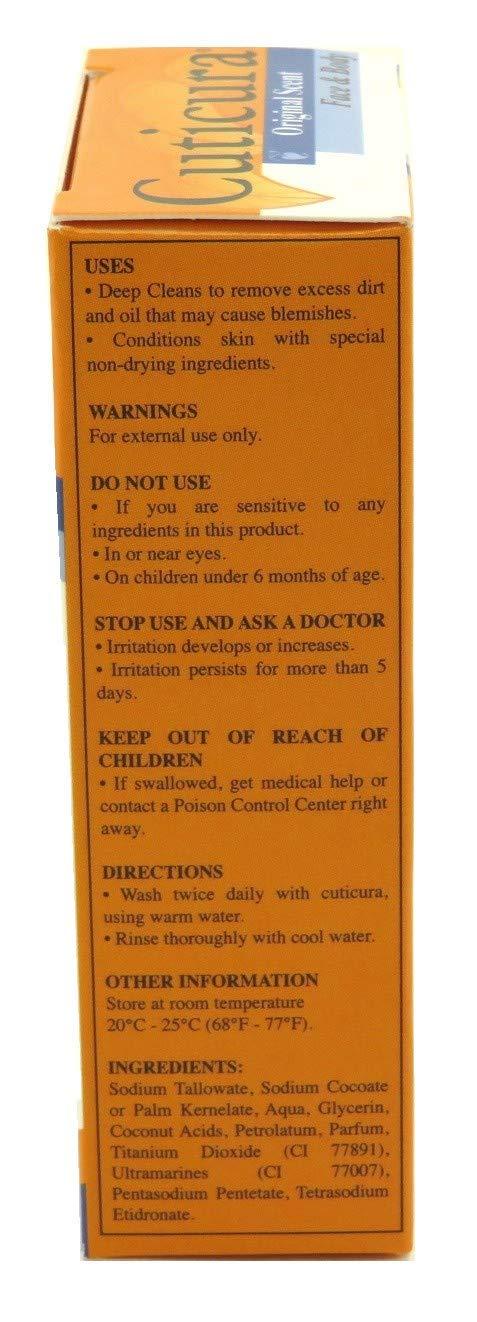 Cuticura Cuticura Medicated Anti-Bacterial Bar Soap, Original Formula (5.25oz)