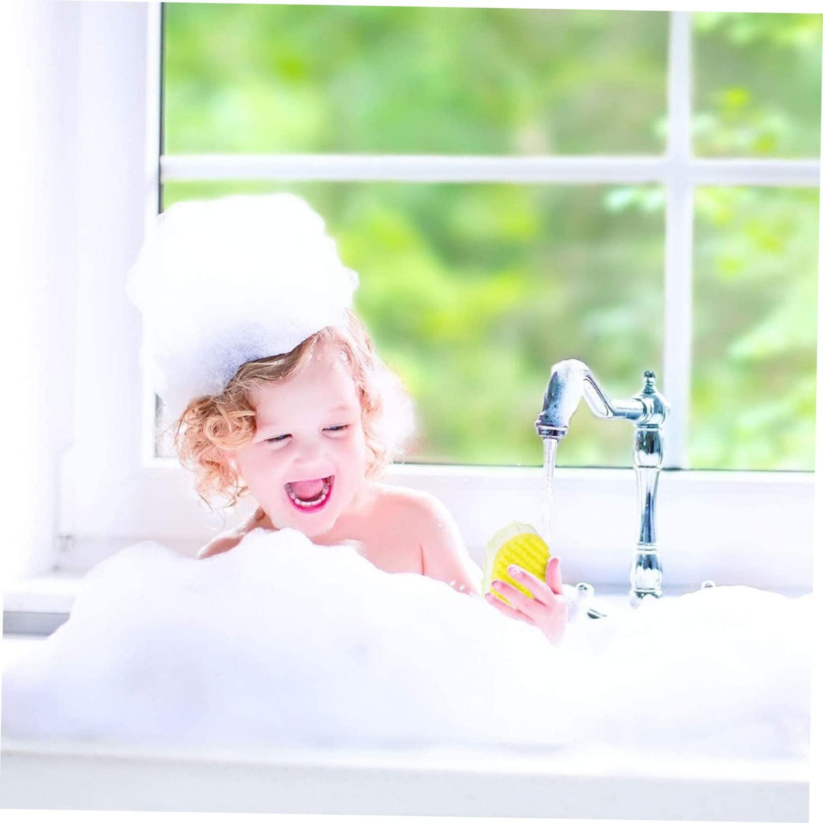 FOMIYES FOMIYES Shower Sponge Double Sided Bath Sponges for Shower Wavy Sponge Cleaning Body Scrubber Soft Gentle Skin Scrubber