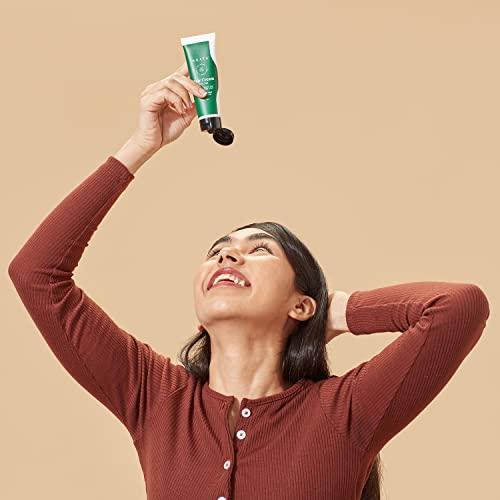 Arata Arata All-Natural Styling & Hold Hair Cream For A Soft-Hold Matte Look | Ayurvedic Extracts Of Organic Flaxseed & Olive Oil | Vegan & Cruelty-Free | Hair Growth Formula For Women & Men - 1.7 Fl Oz