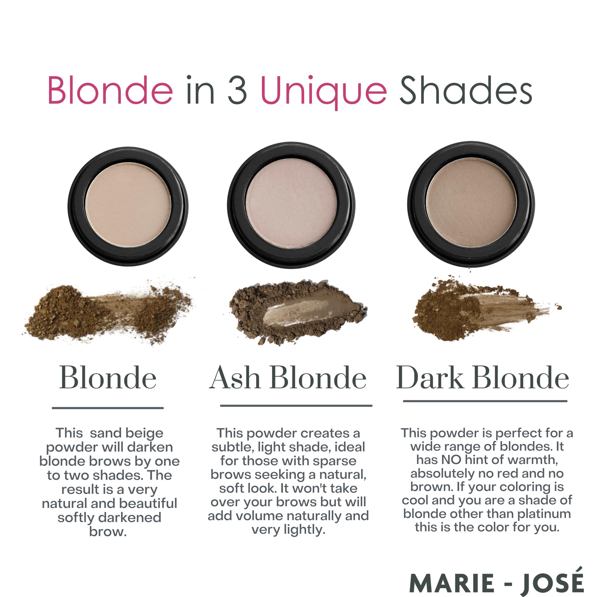 Marie-José & Co Marie-Jos & Co Blond Eyebrow Powder with a Soft Finish for Naturally Looking Brows all Day