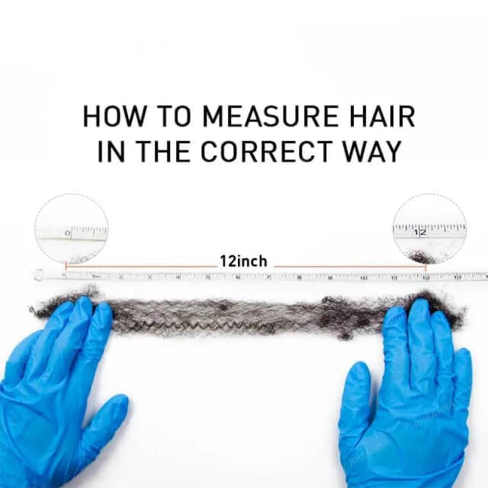 RHEANNA RHEANNA Human Afro Kinky Curly Hair For Twist Braids No Weft Double Drawn Twist Hair Extensions Braiding Afro Kinky Bulk Human Hair For Twist 100g/bundle 20\" 20\"