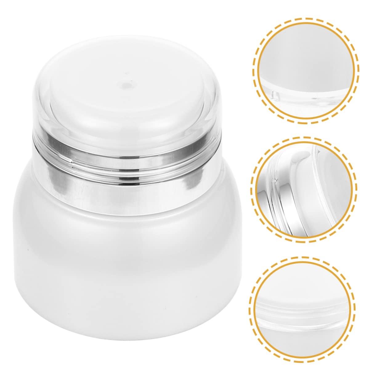 PAMINGONO PAMINGONO Cream Bottle Cosmetic Jars Cream Sample Bottles Lotion Containers Portable Face Brush Cleansing Refillable Airless Pump Bottles Empty Cosmetic Bottles Vacuum Container Acrylic Acid