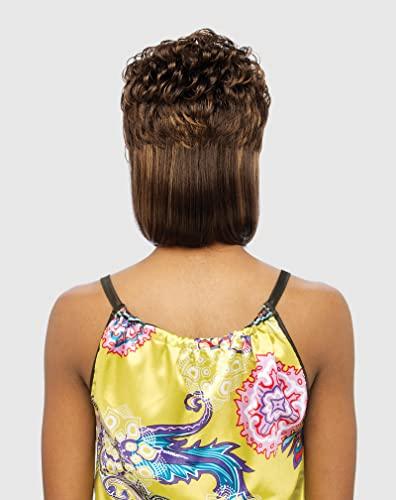 VANESSA VANESSA Fashion Wigs Short Length Wavy Style Synthetic Wig - ASTA (SP1B/530)