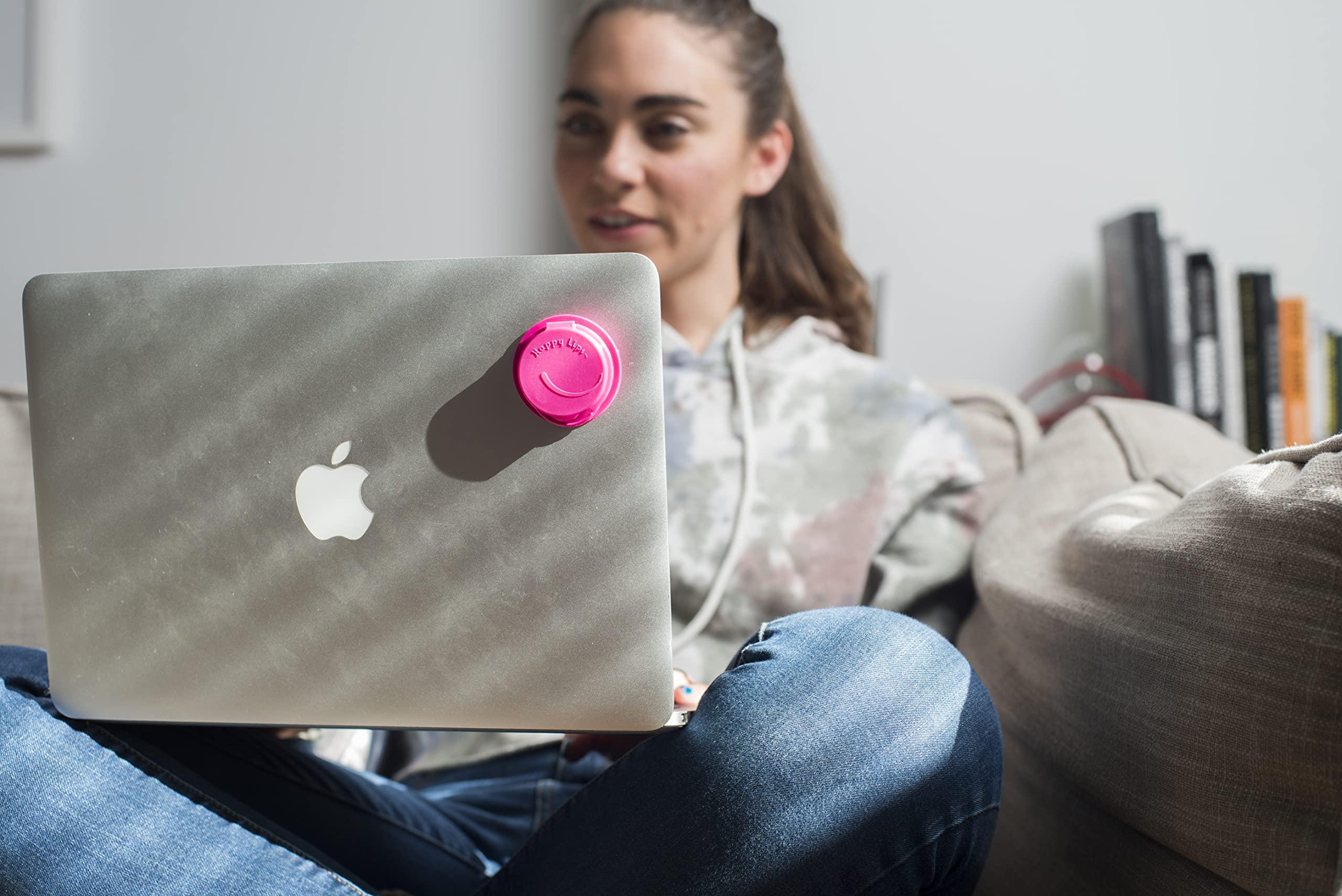 Happy Lips Happy Lips  Lip Balm & Mirror  Pop onto your Phone\'s Socket Grip (PS), refill your (PS) Grips lip balm or attach anywhere with included adapter (Variety Pack)