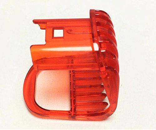 QT4006/15 QT4005/15 QT4001/15 QT4011/15 New HAIR CLIPPER COMB For Philips Beard Trimmer Pro Skin Advanced QT4006/15 QT4005/15 QT4001/15 QT4011/15 Shaver Replacement Accessories Parts Plastic Red