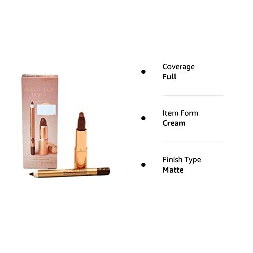 CHARLOTTE TILBURY CHARLOTTE TILBURY Mini Pillow Talk Duo Lip Kit Pillow Talk Intense - Travel Size Lip Makeup Set, Mini Lip Cheat Lip Liner and Mini Matte Revolution Lipstick, Long Lasting