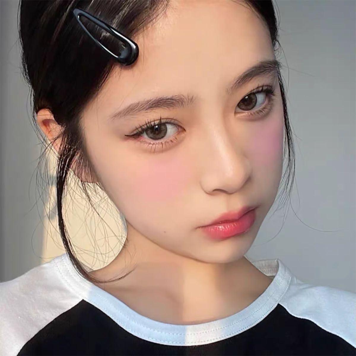 Splendorflying 30,60 80 Pack Black 2 Inch Women Metal Snap Hair Clips Accessories No Slip Hair Barrettes Girls Women Hair Accessories (Black-1 60PCS)