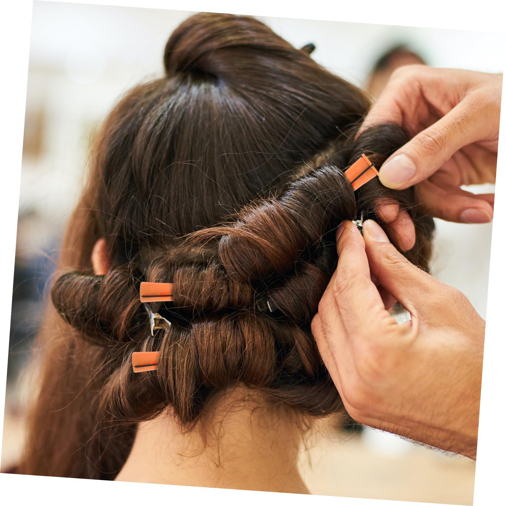 HONMEET HONMEET 30pcs Perm Rods Round Hair Curlers Kit for Short Long Hair Spiral Perm Rods Hair Perm Rods Diy Hair Curling Tools Salon Styling Tools