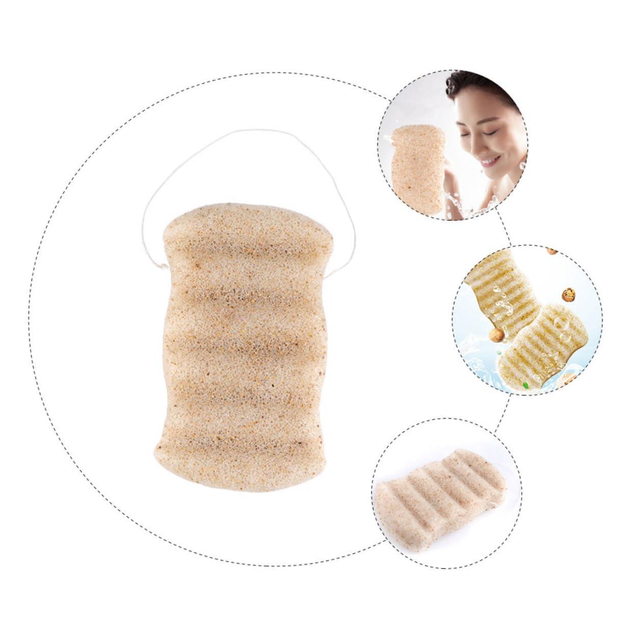 Beavorty Beavorty 1pc Bath Cotton Cleaning Sponges Powder Puffs Facial Sponges Facial Tools Bath Sponge Duster Seep Damp Skin Care Tools Face Wash Cosmetics Pads Facial Cleaning Sponge Gum