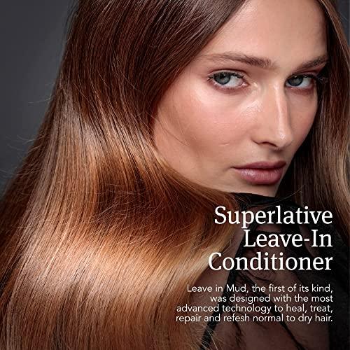 Saphira Saphira Hydrating Leave-In Conditioner Mineral Mud, Styling and Healing Leave-In Conditioner for Dry Damaged Hair, Strengthening, No Rinse Hair Repair Therapy, Sulfate-Free, Paraben-Free, 8.5 Ounce