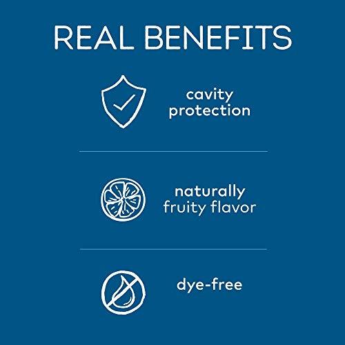 Tom's of Maine Tom's of Maine ADA Approved Wicked Cool! Fluoride Children's Toothpaste, Natural Toothpaste, Dye Free, No Artificial Preservatives, Mild Mint, 4.2 oz. 3-Pack (Packaging May Vary)