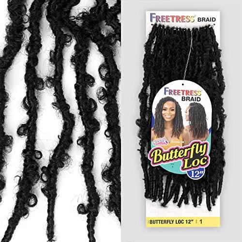 Freetress Braids FreeTress Crochet Braids Butterfly Loc 12\" (5-Pack, 30)