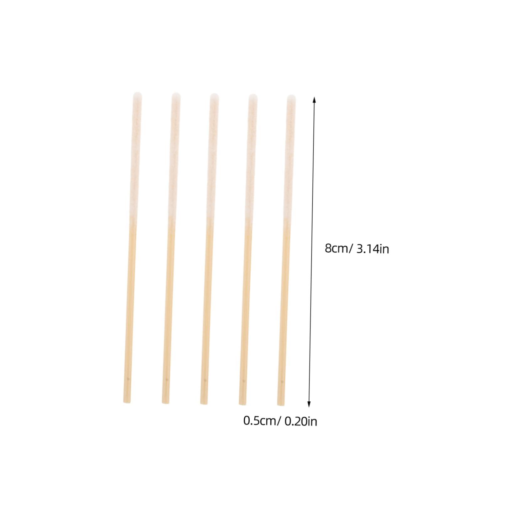 Baluue Baluue 300 Pcs Beauty Salon Cotton Swab Cotton Tipped Applicator Beauty Cotton Sticks Microblading Cotton Swabs Salon Cotton Swabs Makeup Cotton Swabs Micro Swabs Cottonwood White