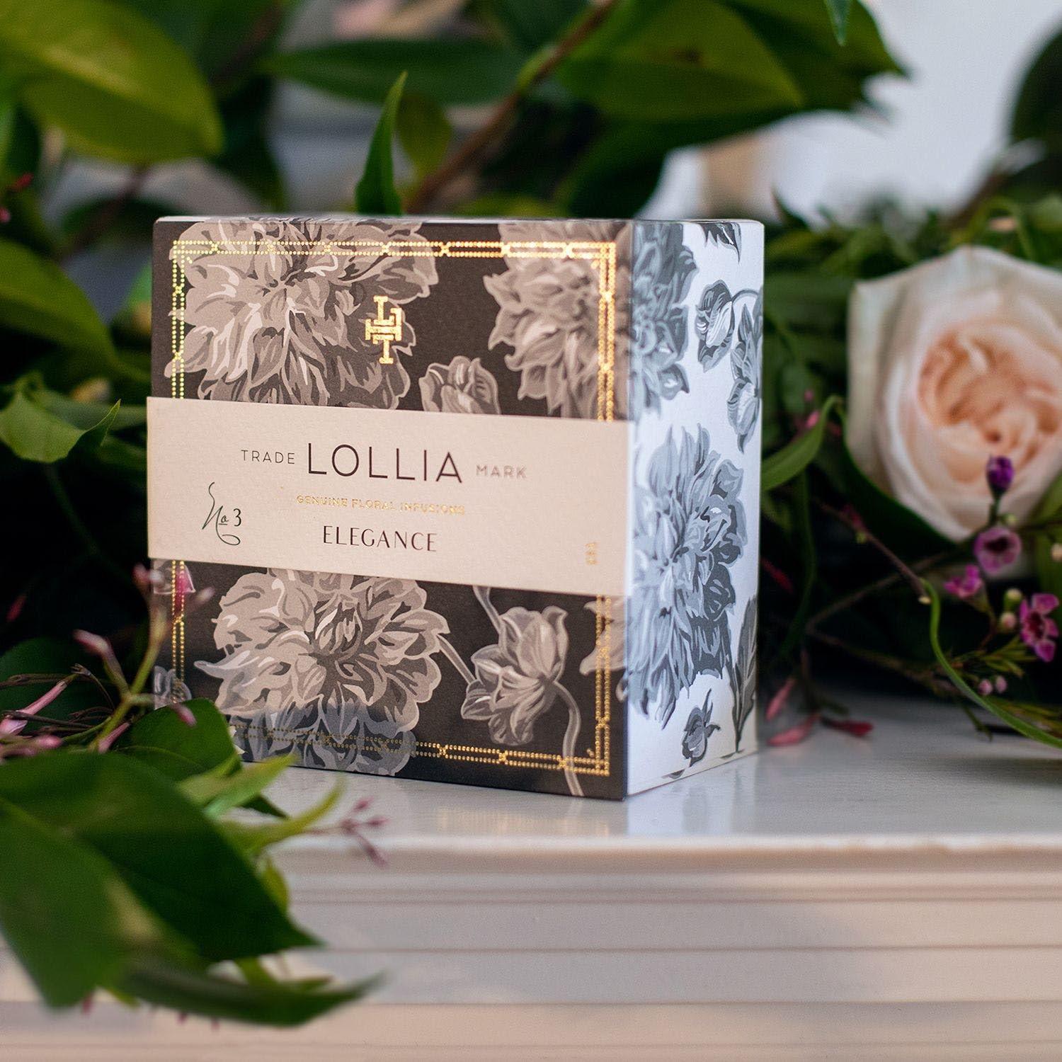 LOLLIA Lollia Elegance Body Butter, 5.5 oz. White Amber & Mirabelle - Shea Butter & Cocoa Butter, Body Lotion for Women, Hydrating & Smooth Body Moisturizer