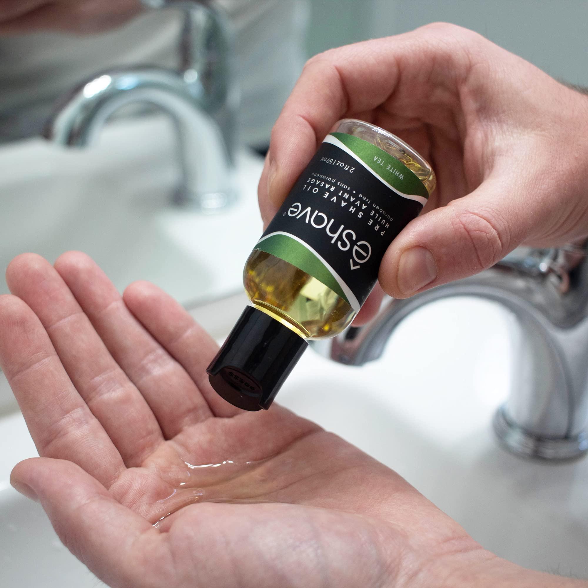 eShave eShave Pre Shave oil for men- protects from shaving irritation and razor burn- for smoothest shave and silky skin- All Natural Shaving oil 2 oz