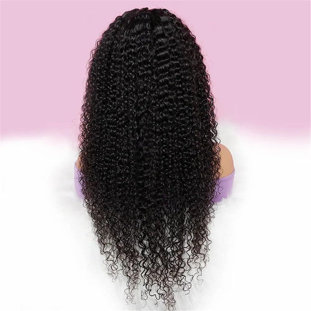 JHXIN JHXIN 11A 13x4 Lace Front Wig 180% Jerry Curly 100% Human Hair(30 inch)